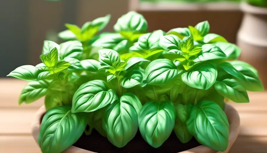 Imagen sobre albahaca es una planta amante del sol, y necesitará al menos 6 horas de luz sola