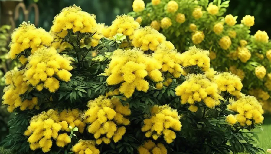 Imagen sobre Arbustos con flores amarillas para la primavera