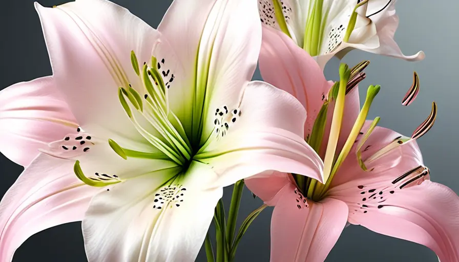 Imagen sobre .Aunque la variedad más común es la Lilium longiflorum, también hay otras disp