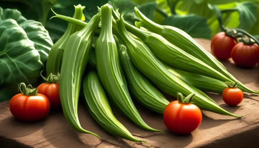 Okra y tomates: Cómo cultivarlos juntos para cosechas más abundantes 2 Imagen sobre Beneficios de la siembra complementaria del okra
