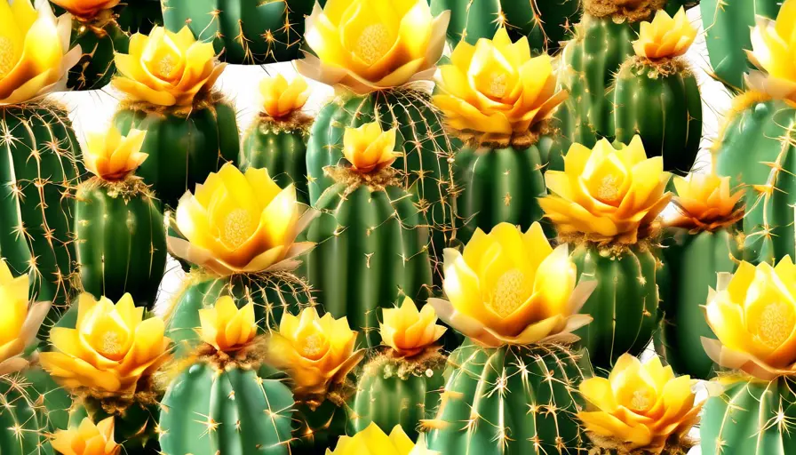 Imagen sobre Cactus con Cuerpo Amarillo: Una Guía para Cultivar Cactus Dorados