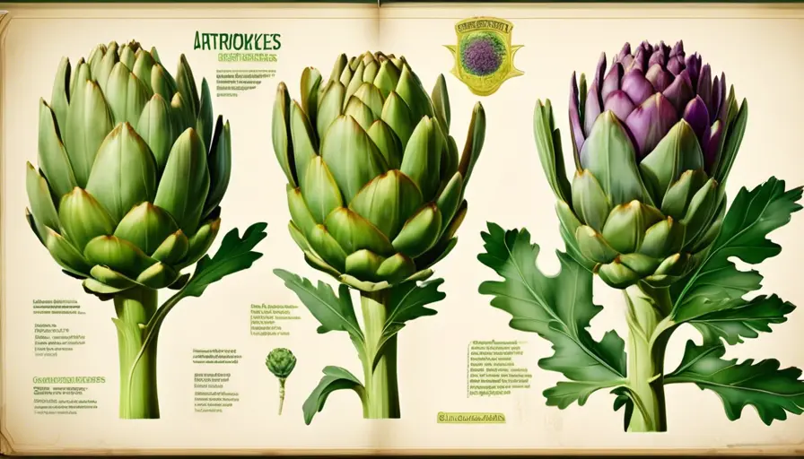 Imagen sobre Características Generales de la Planta de Alcachofa