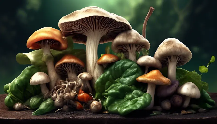 Hongos: ¿Una Buena Fuente de Hierro Vegetal? 2 Imagen sobre Comer Vegetales Ricos en Hierro: Más Allá de la Espinaca