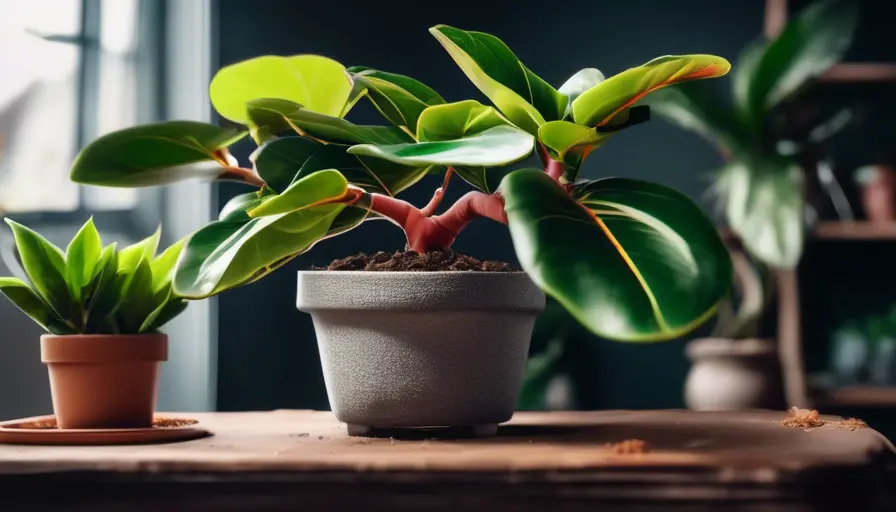 Imagen sobre Cuándo Trasplantar una Planta de Caucho