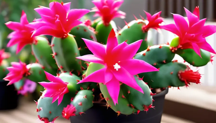 Imagen sobre Cultivando Cactus de Navidad al Aire Libre