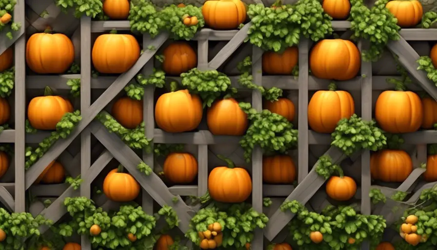 Imagen sobre Cultivando calabazas en un enrejado: Una guía para un jardín vertical