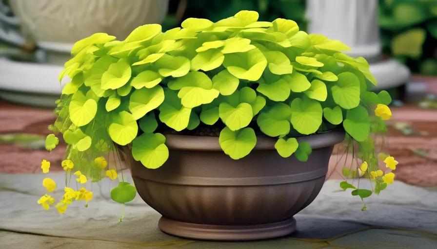 Imagen sobre Cultivar Creeping Jenny en Macetas durante el Invierno