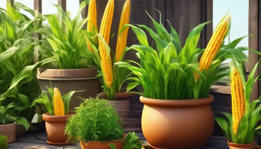 Cultivar Maíz en Macetas: Guía para un Mini Jardín en tu Balcón 3 Imagen sobre Cultivar maíz en macetas: Una guía completa
