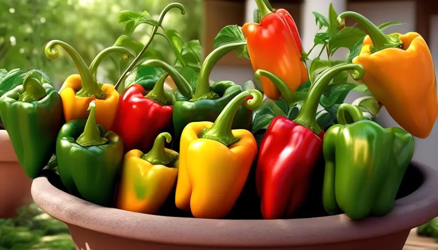 Cultivar Pimientos en Macetas: Guía Completa para un Jardín Vibrante 2 Imagen sobre Cultivar pimientos en macetas: una guía completa