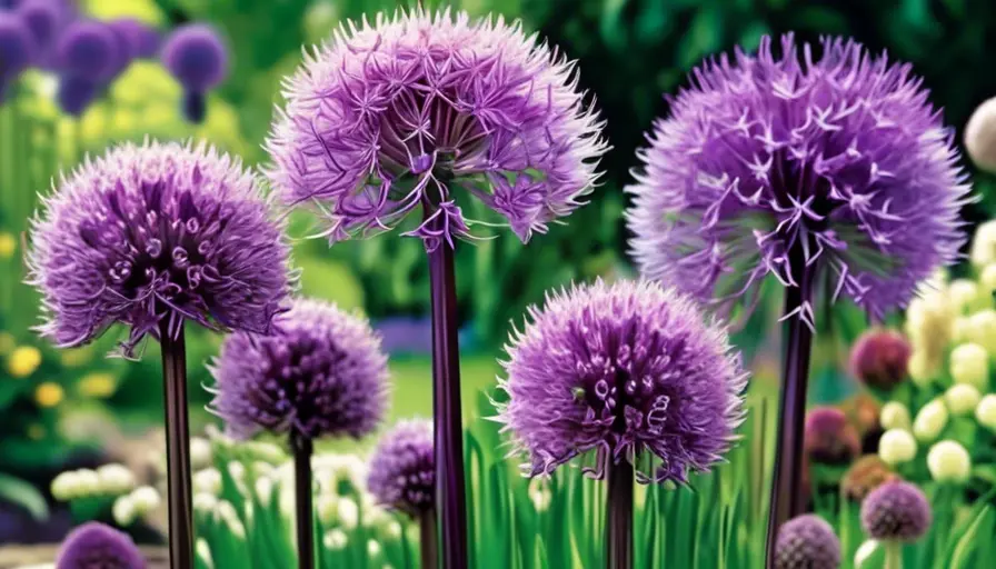 Imagen sobre Duración de la floración del Allium