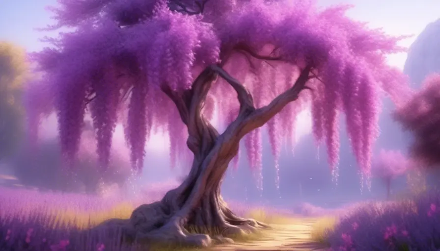 Árbol Redbud Llorón con Toque de Lavanda: Belleza y Elegancia en tu Jardín 2 Imagen sobre El árbol de lavanda: una belleza llorona