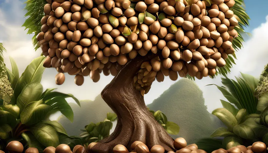 Imagen sobre empo, dedicación y paciencia. La macadamia, con su sabor delicado y textura crem