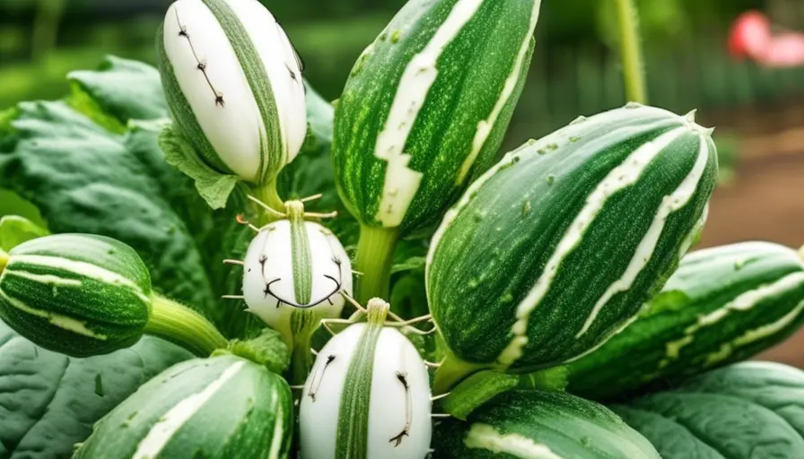 ¡Adiós bichos blancos! Cómo eliminar plagas de la planta de calabacín 2 Imagen sobre Identificación de las plagas blancas