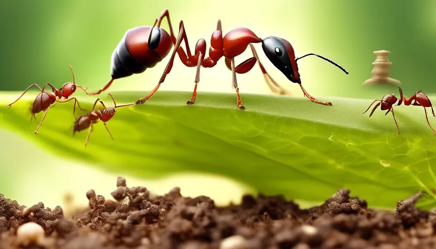 Imagen sobre Identificar la presencia de hormigas en el jardín