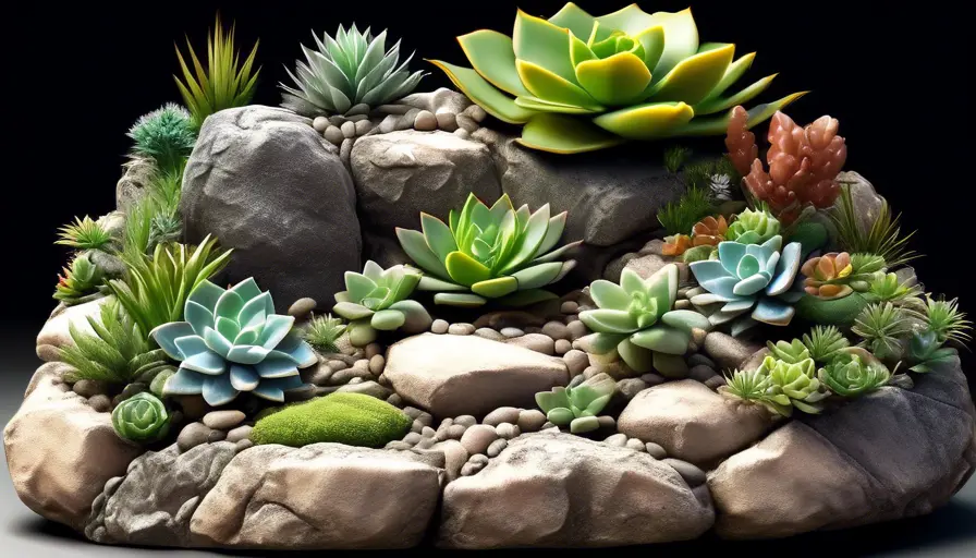 Jardín de Rocas con Suculentas: Un Diseño Atractivo y Fácil de Mantener 2 Imagen sobre Jardines de Rocas con Suculentas: Un Diseño Atractivo y Fácil de Mantener