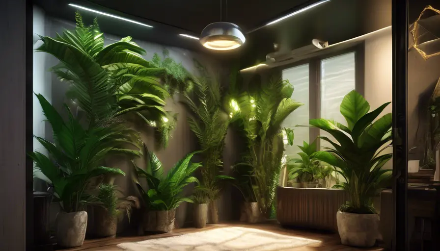 Imagen sobre la luz baja. Pueden sobrevivir en habitaciones con poca luz natural, como baños 