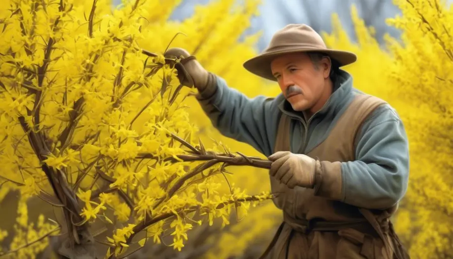 Imagen sobre La poda de la Forsythia: cuándo y cómo hacerlo