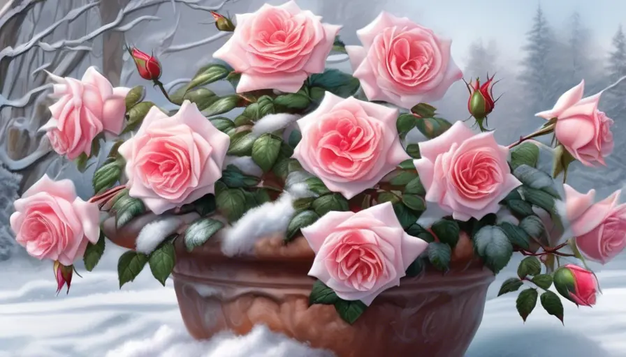 Cómo cuidar la rosa de Sharon en invierno: Guía completa para macetas y suelo 2 Imagen sobre La rosa de Sharon en invierno: cuidados esenciales