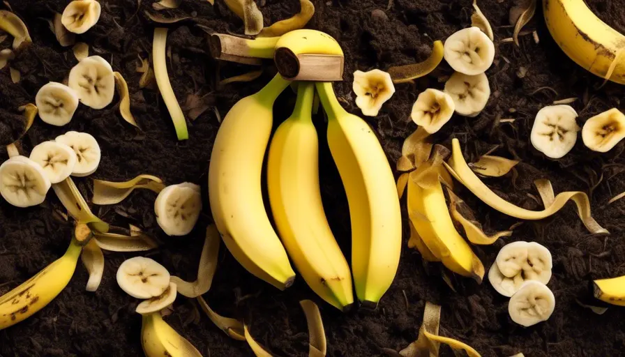 Compostaje con cáscaras de banana: guía completa para un jardín más sano 2 Imagen sobre Las cáscaras de banana enriquecen el compost