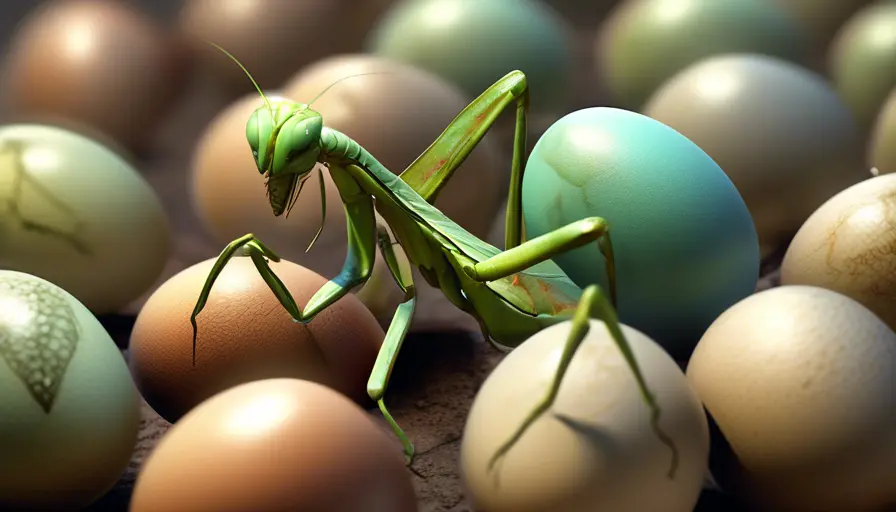 Imagen sobre Los huevos de la mantis religiosa: características y ciclo de vida