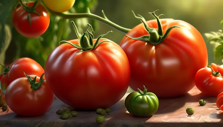 ¿Tomates brotando por dentro? ¡Descubre la vivipary! 2 Imagen sobre ncias positivas y negativas. Si bien puede ser un indicador de la madurez del to
