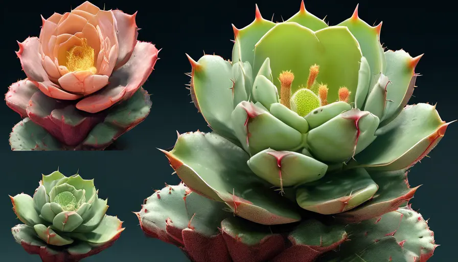 Opuntia Cactus: Guía Completa de Tipos, Cultivo y Propagación 3 Imagen sobre o de la hibridación natural incluyen: Opuntia × scheeri: Esta especie es un