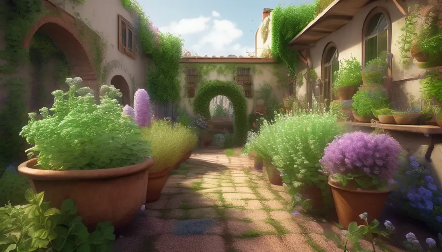 Jardinería en Zonas USDA 9 a 11: Guía para climas cálidos 3 Imagen sobre .Orégano: El Origanum vulgare es una planta aromática que se utiliza en la coci