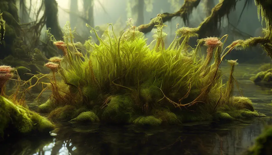 Sphagnum Peat Moss vs. Sphagnum Moss: ¿Cuál Necesitas? 3 Imagen sobre os pantanos de sphagnum. Primero, se cosecha el sphagnum moss, la planta viva, y