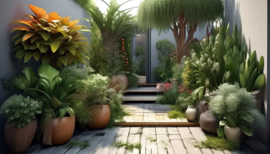 Imagen sobre otas que tu planta ocupa demasiado espacio en tu jardín, la división puede ser u