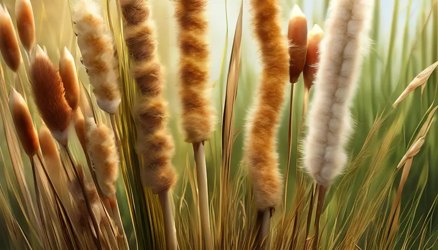 Cola de Gato: Un Tesoro Comestible de la Naturaleza 2 Imagen sobre Partes comestibles de la planta de cattail