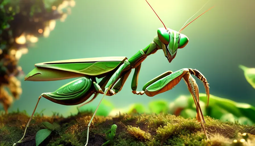 Imagen sobre plagas, contribuyen a la salud y el vigor de tus plantas. ¿Cómo atraer mantis 