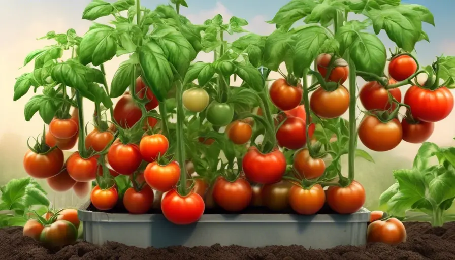 Imagen sobre Preparar las plantas de tomate para el trasplante