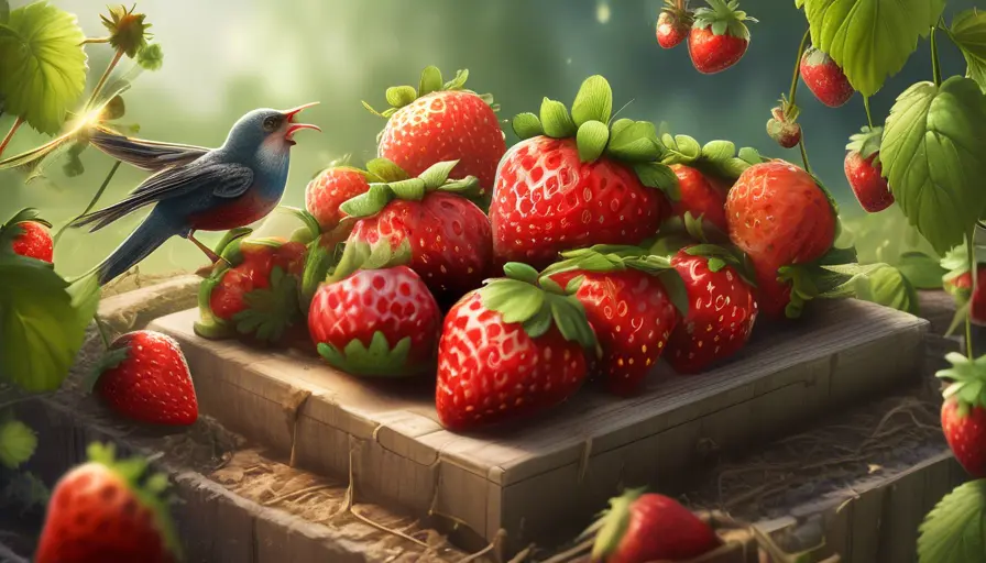 Imagen sobre Proteger las fresas de las aves