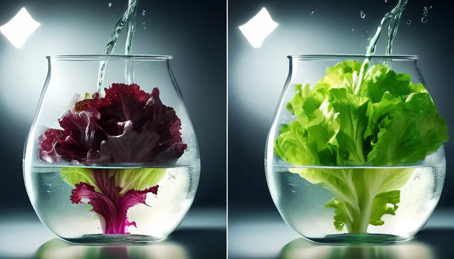 Imagen sobre Regenerar lechuga en agua: Un proyecto divertido