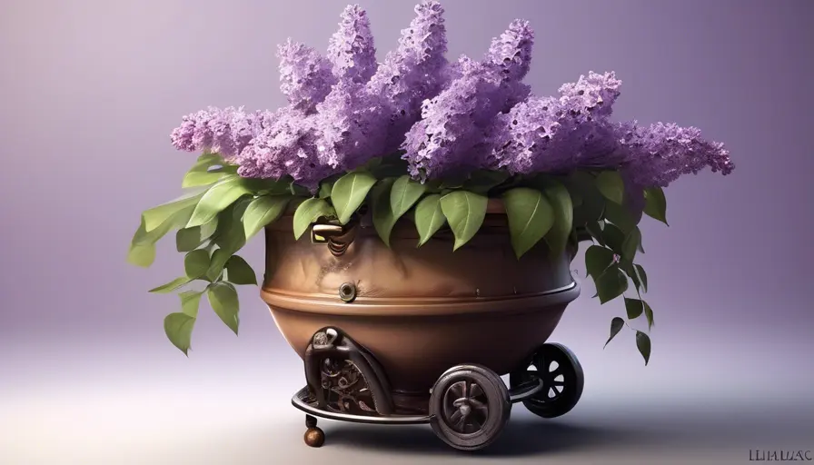 ¿Se pueden cultivar lilas en macetas? Guía completa para su cuidado 3 Imagen sobre so de agua pueda escapar. Considera la posibilidad de elegir una maceta con ru