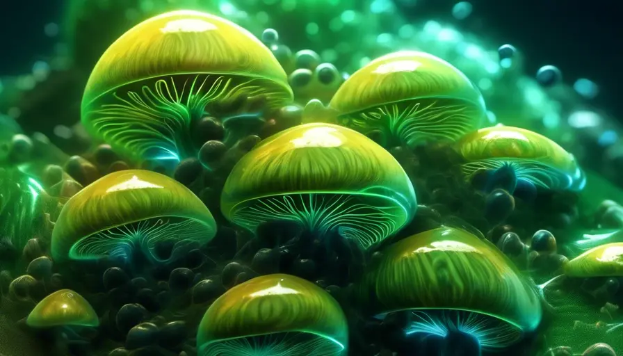 ¿Todas las plantas necesitan luz solar para vivir? Descubre las excepciones 3 Imagen sobre uras llamadas tilacoides. Los tilacoides están apilados como monedas y están con