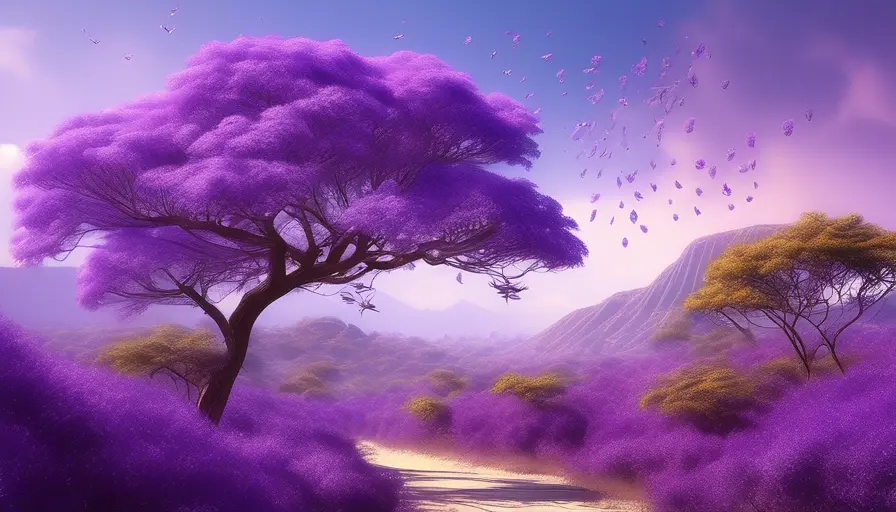 Imagen sobre y establecerse.Si tu jacarandá es joven y aún no florece, no te preocupes. Ten