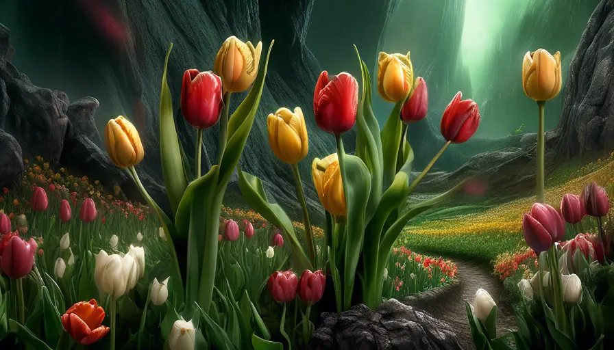 Tulipanes que Florecen Año Tras Año: Consejos para Cultivarlos 3 Imagen sobre y la floración de las plantas. Si el suelo es deficiente en fósforo, los tulipan