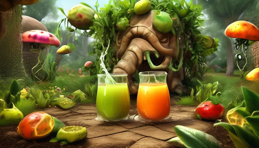 Jugo de Pepinillos en el Jardín: ¿Amigo o Enemigo de tus Plantas? 3 Imagen sobre zación puede ser perjudicial para las plantas, ya que afecta la absorción de agu
