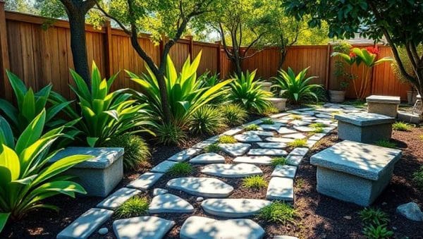 jardin de rocas con suculentas un diseno atractivo y facil de mantener